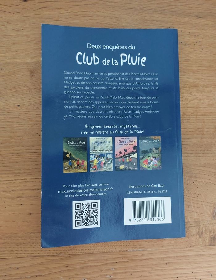 Le club de la pluie au pensionnat des mystères - photo numéro 2