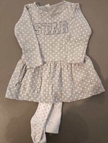 Robe mi-saison 24 mois.