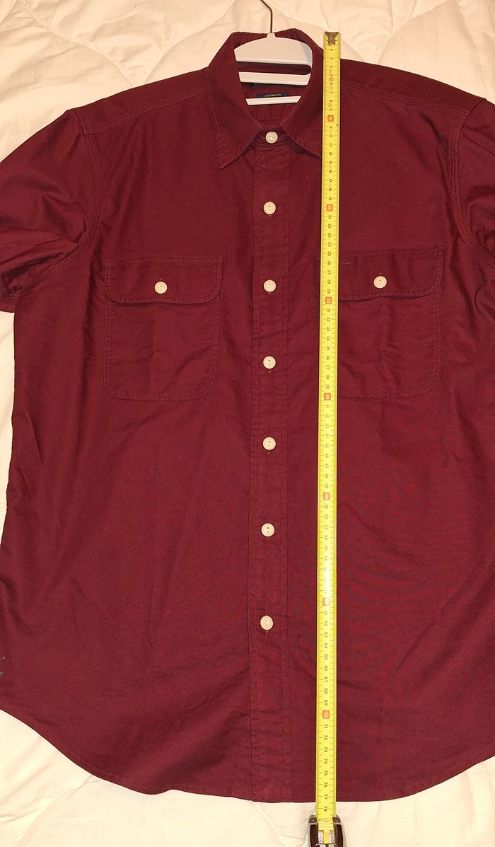 Chemise Ralph Lauren couleur burgundy taille M neuve - photo numéro 5