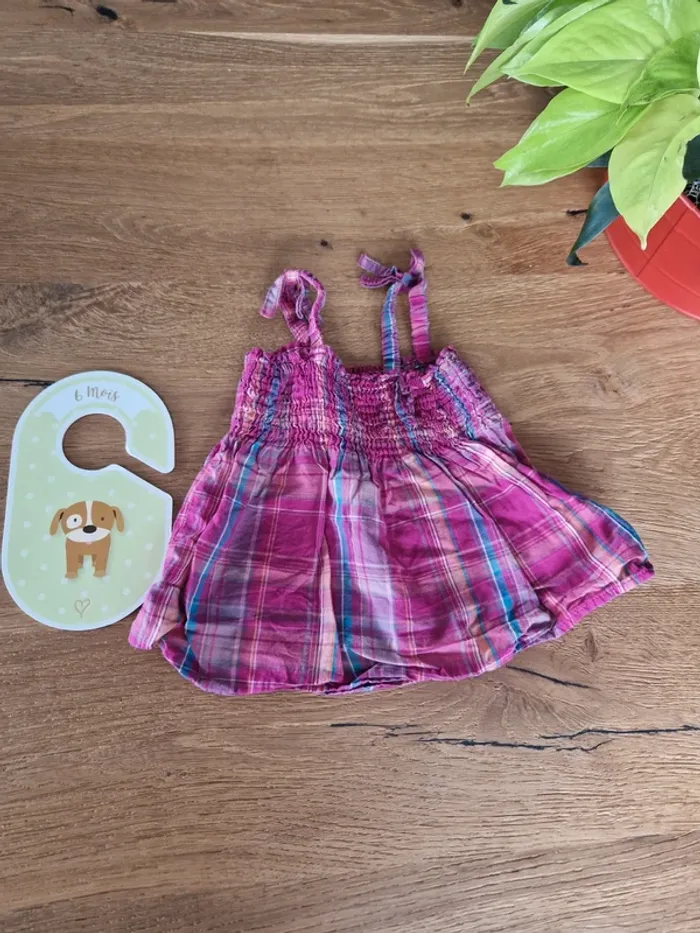 Robe tunique - Taille 6 mois 67cm - Obaibi - photo numéro 3