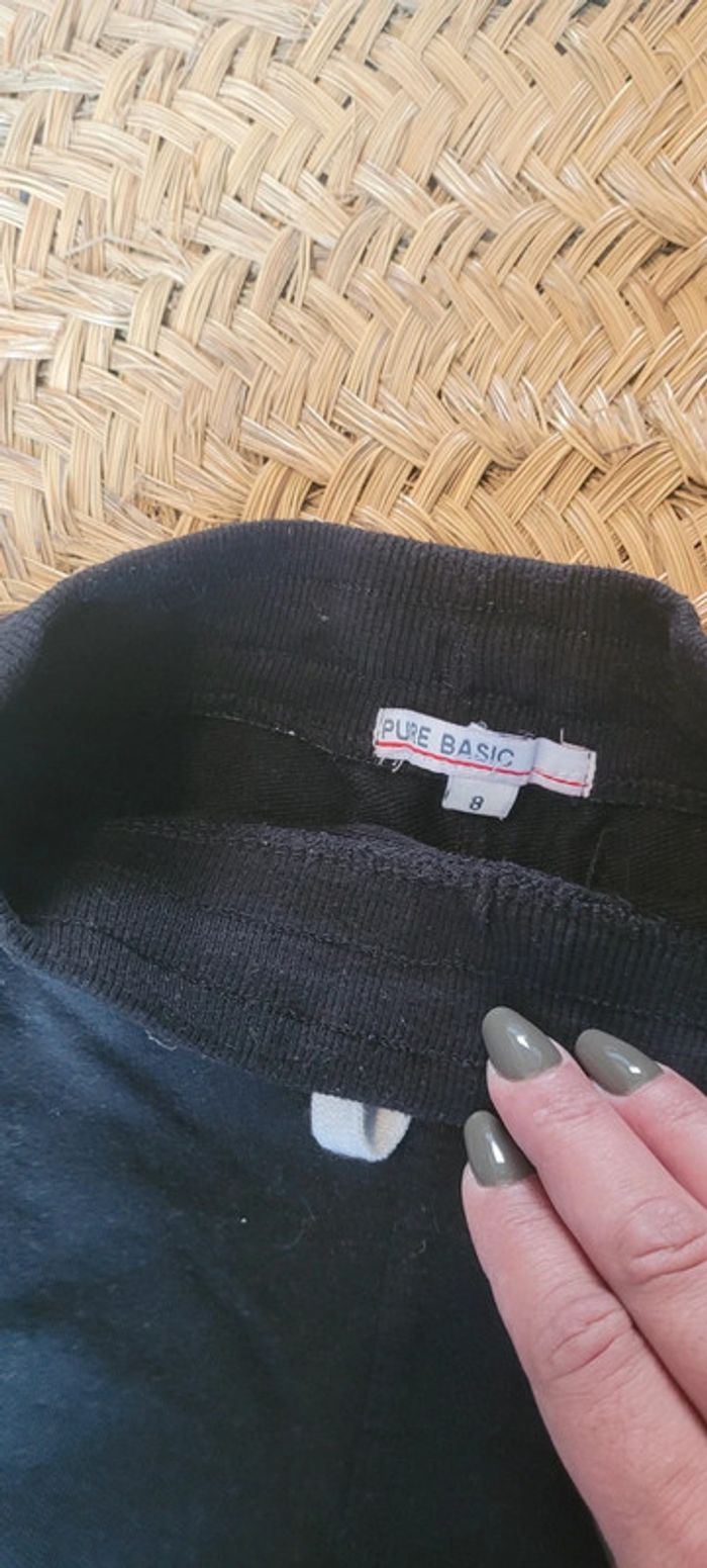 Short basic noir garçon Taille 8 ans - photo numéro 3