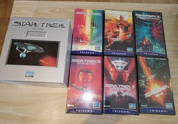 Coffret Vhs Star Trek 1 à 6. Neuves. Pv040425/12