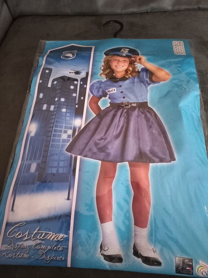 Deguisement fille police 3/5 ans cesar - photo numéro 4