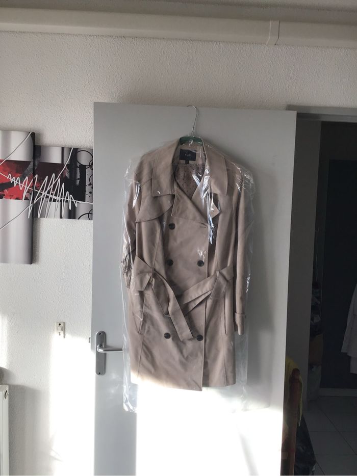 Trench beige 54/56  parfait état