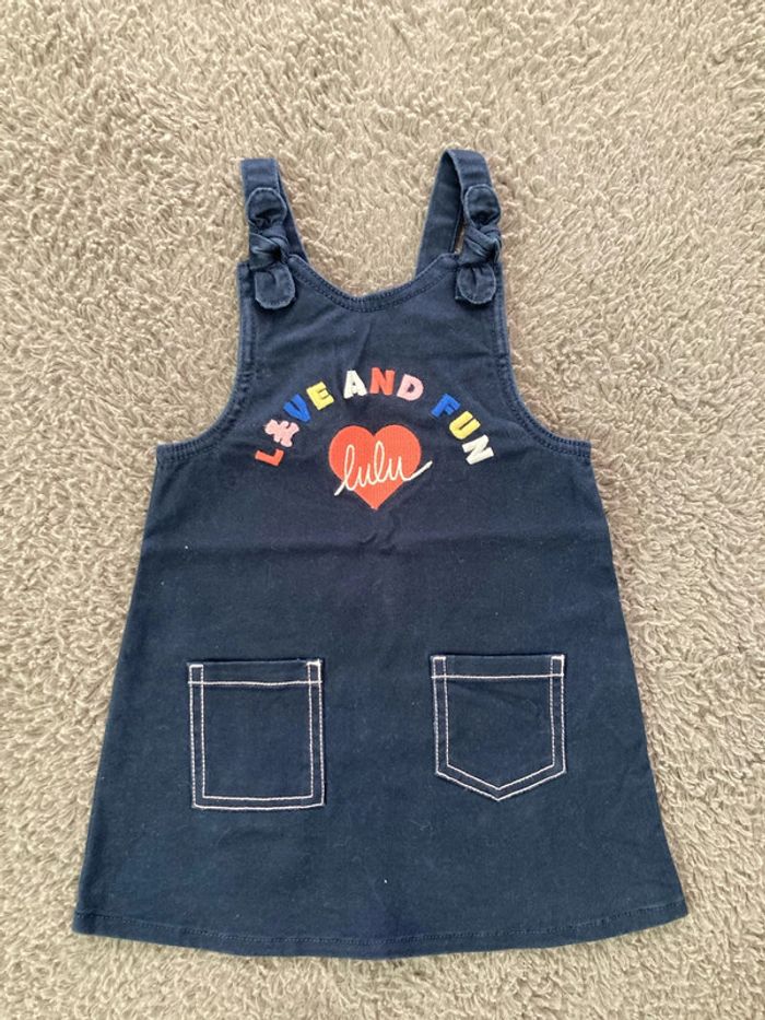 Robe bleu marine 18 mois