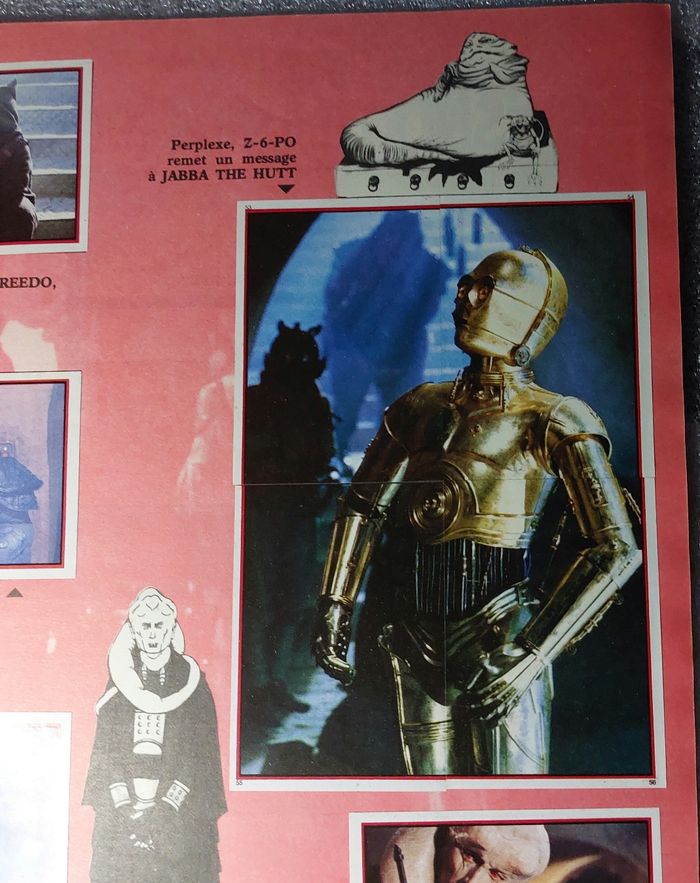 Rare album Panini complet STAR WARS état impeccable - photo numéro 8