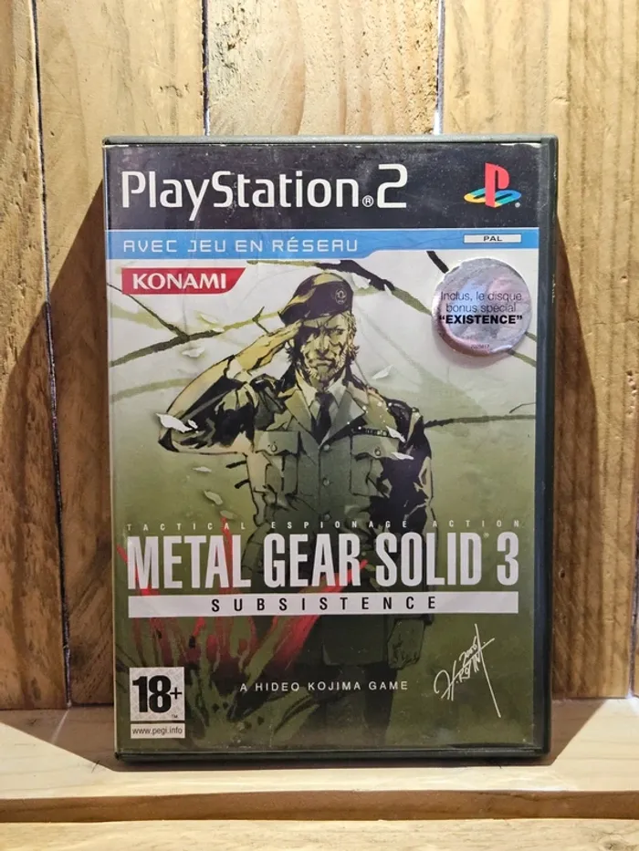 PlayStation 2 # Métal Gear Solid 3 Subsistence #