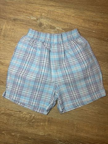 Short à carreaux /