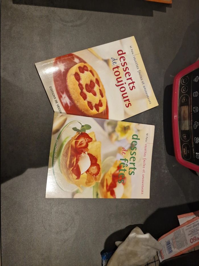 2 livres : desserts de toujours et de fêtes