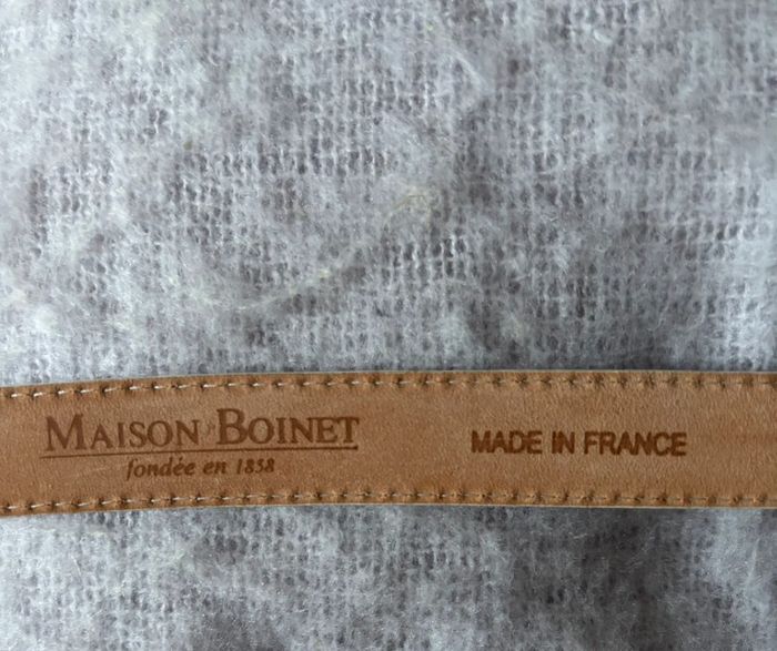 Ceinture en cuir Maison Boinet - photo numéro 5