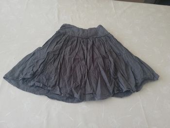 Jupe grise évasée cfk 8 ans