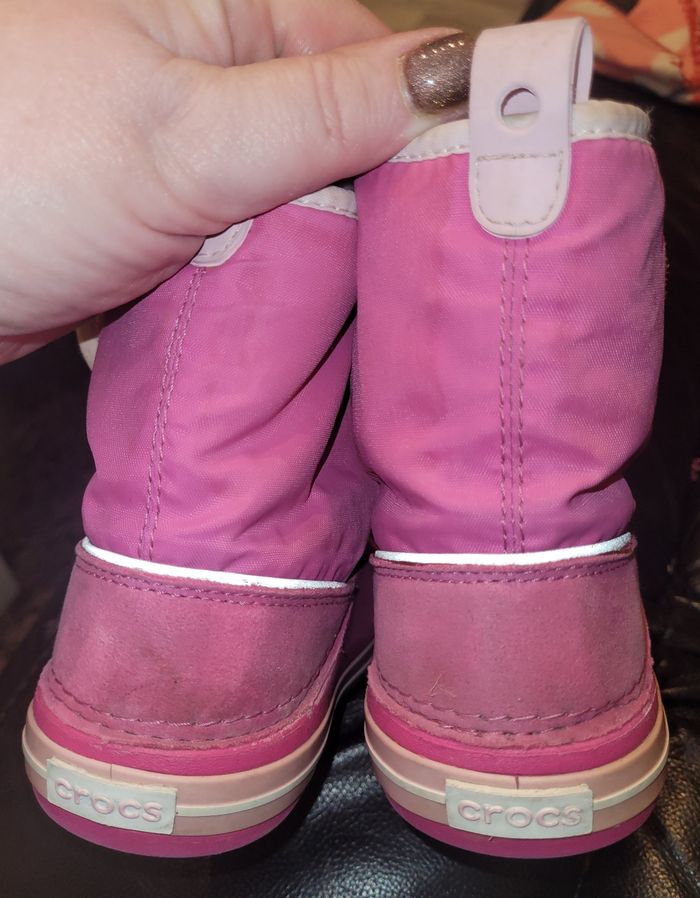 Bottes de neige Crocs C8 = 24/25 - photo numéro 2