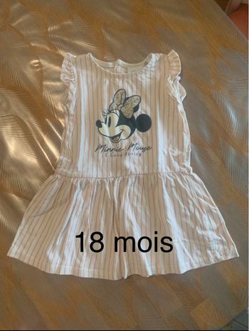 Robe Minnie 18 mois