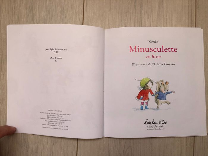Livre Minusculette en hiver - photo numéro 8