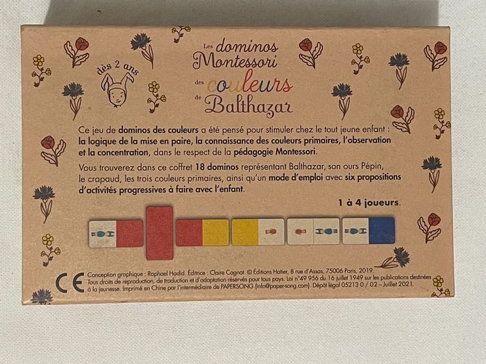 Les dominos de Balthazar Montessori - photo numéro 2