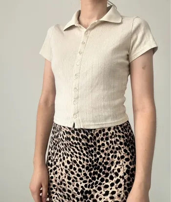 Haut t-shirt beige