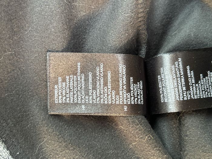 Robe noire et grise bimatière Divided by H&M - Taille 38 - photo numéro 5
