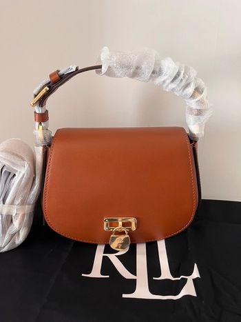 Sac à bandoulière Tanner moyen en cuir Ralph Lauren