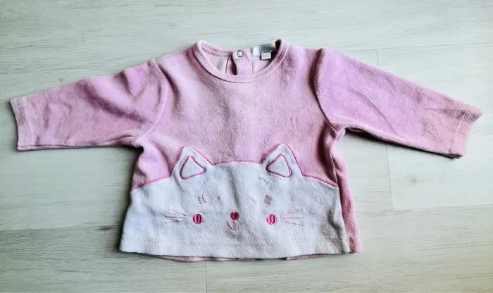 Pyjama 2 pièces Taille 6 mois - photo numéro 2