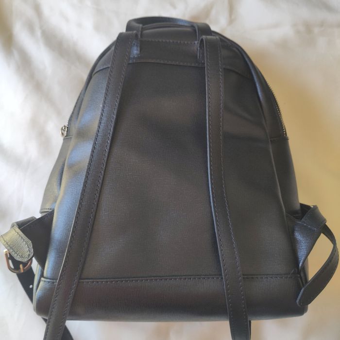 Sac à dos Victor & Hugo Paris – Cuir de veau noir – Made in Italy – Neuf - photo numéro 2