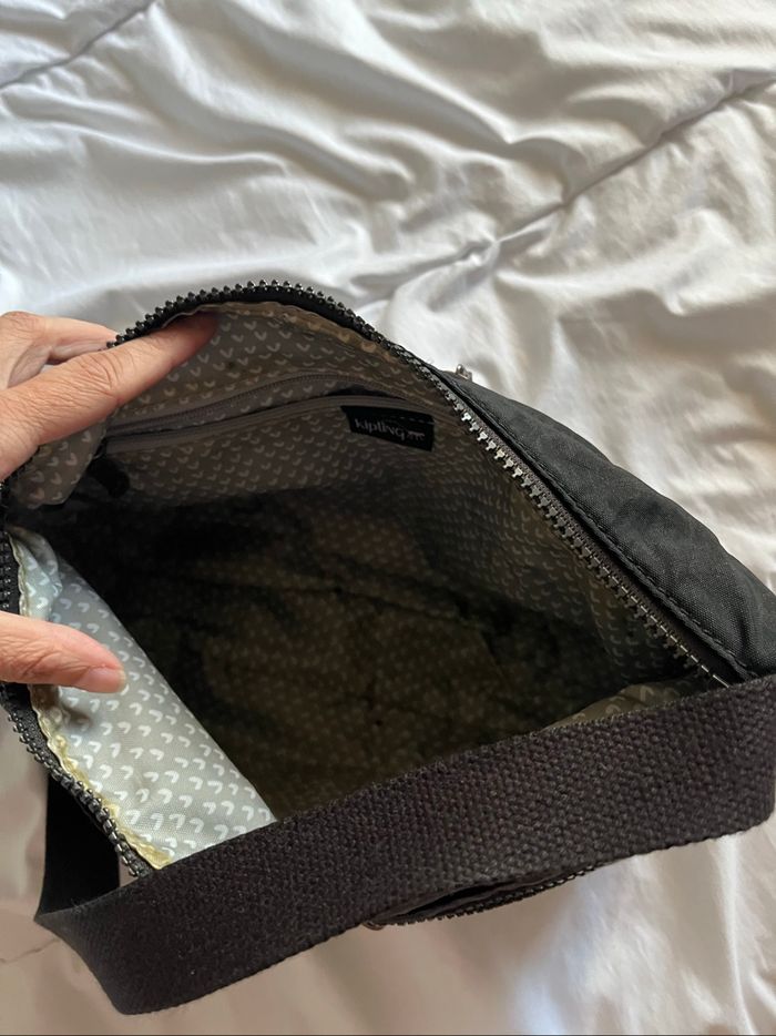 Sac noir femme bandoulière kipling - photo numéro 3
