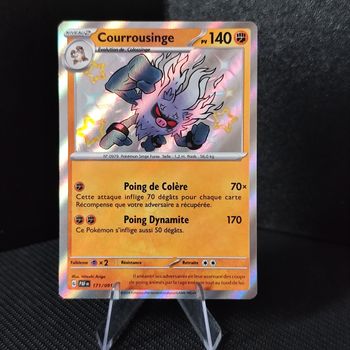 Carte pokémon neuve 🇨🇵 Courrousinge 171/091 shiny Destinée de Paldea 