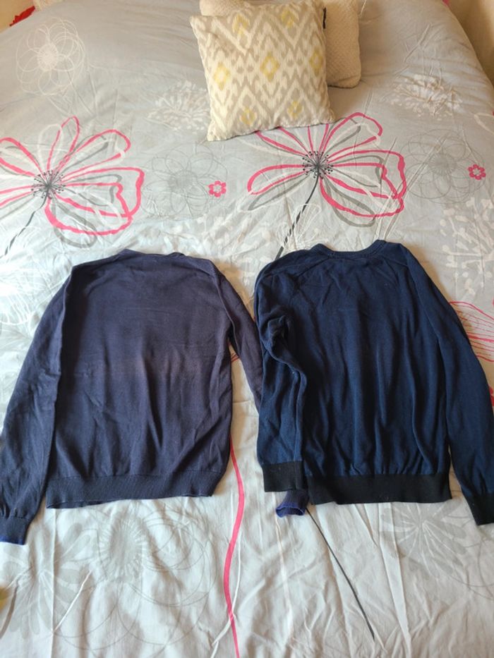 Lot pull fin homme S - photo numéro 6