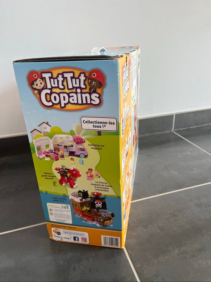 Camion caserne de pompiers tut tut copains vtech - photo numéro 4