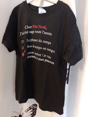 Tee-shirt Cher Père Noël 5ans 🌲