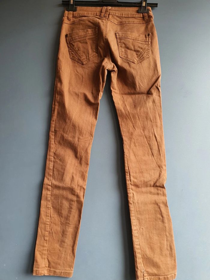 Jeans Denime marron - photo numéro 2