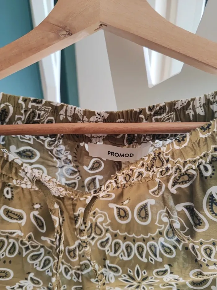 Pantalon d'été bandana femme Promod - photo numéro 2