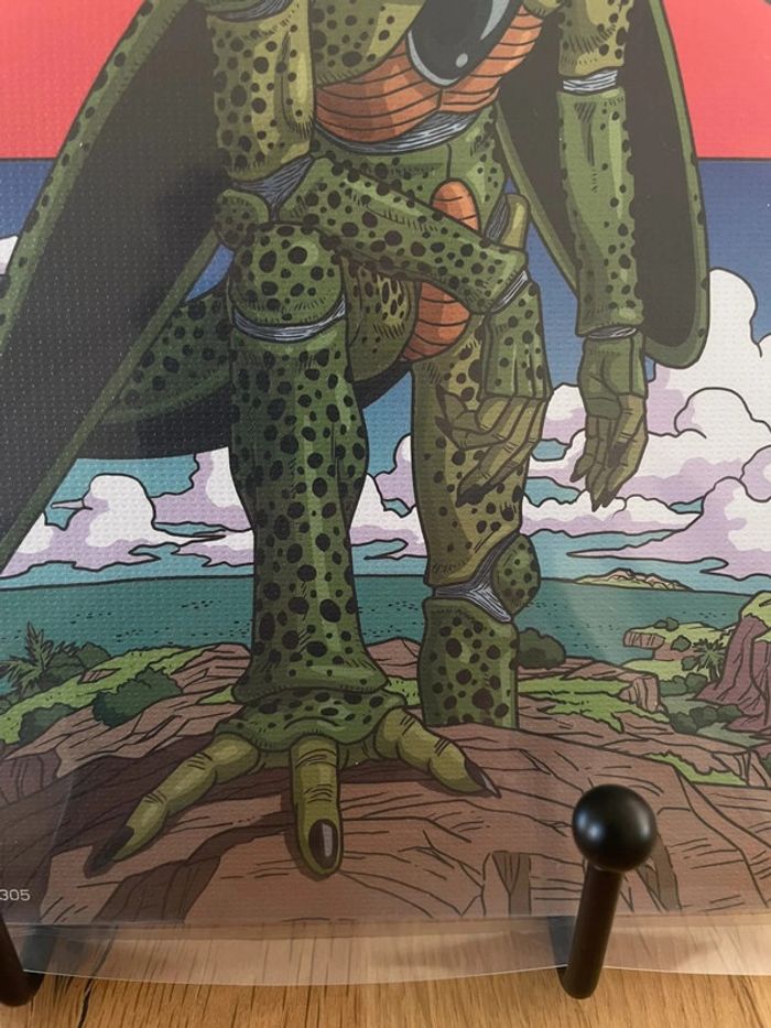 Dragon Ball - Ichiban Kuji - Lot I Tableau Canvas Board 15*21cm Cell - photo numéro 3