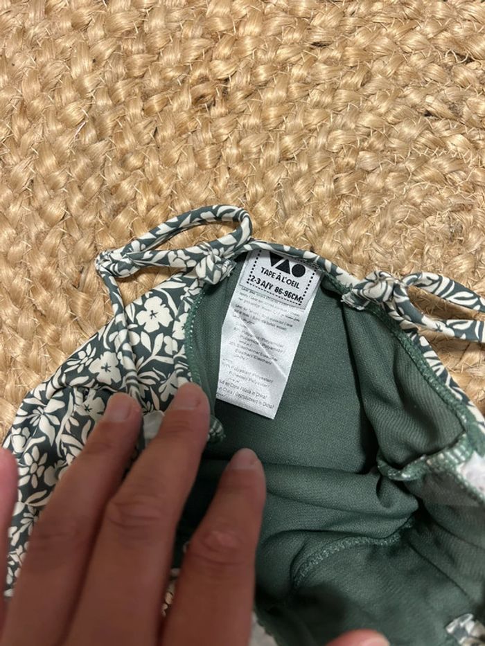 Lot de 2 maillots de bain bébé fille TAO - photo numéro 4