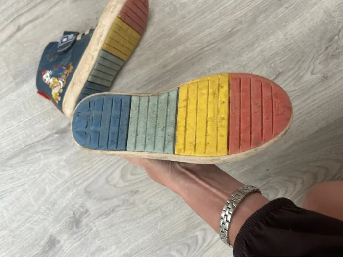 Sneackers montantes bleues - pat patrouille - 31 - photo numéro 3