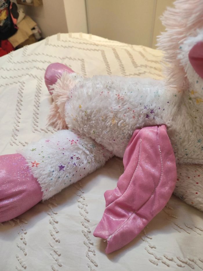 Grosse peluche licorne - photo numéro 3