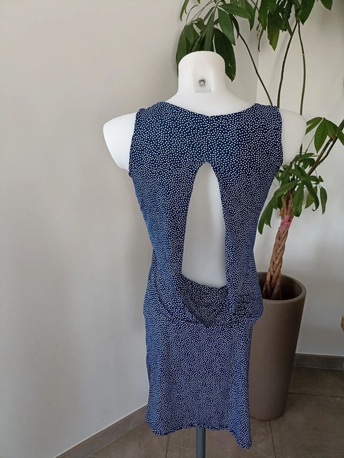 Robe dos nu Anna Coste bleu taille M - photo numéro 2