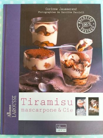 Livre recettes Tiramisu