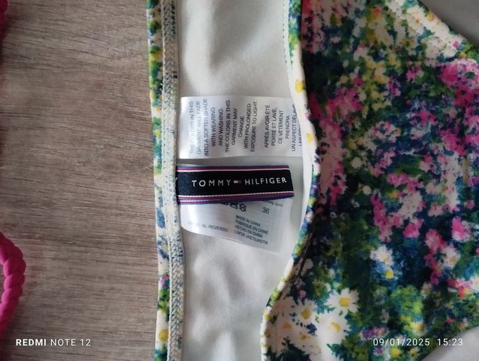 Maillot de bain 2 pièces Tommy Hilfiger T36 - photo numéro 4