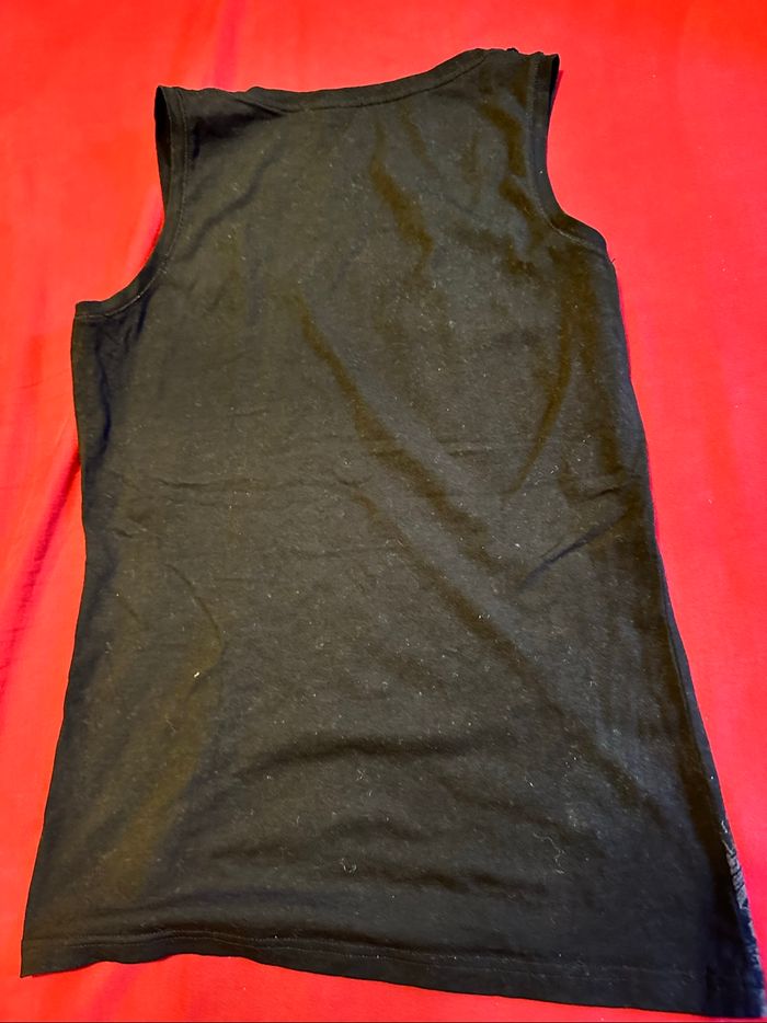 T shirt noir femme avec sequins - photo numéro 3