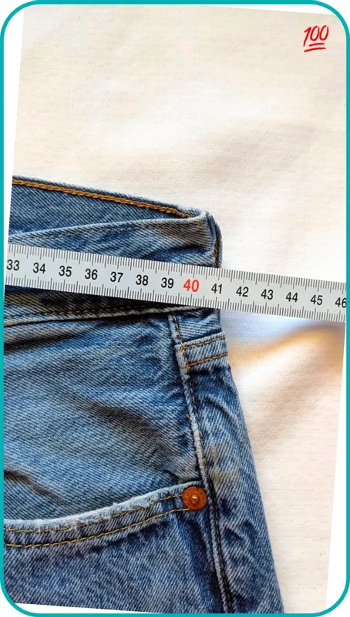 Jeans Levi's 501 homme 42 - photo numéro 8