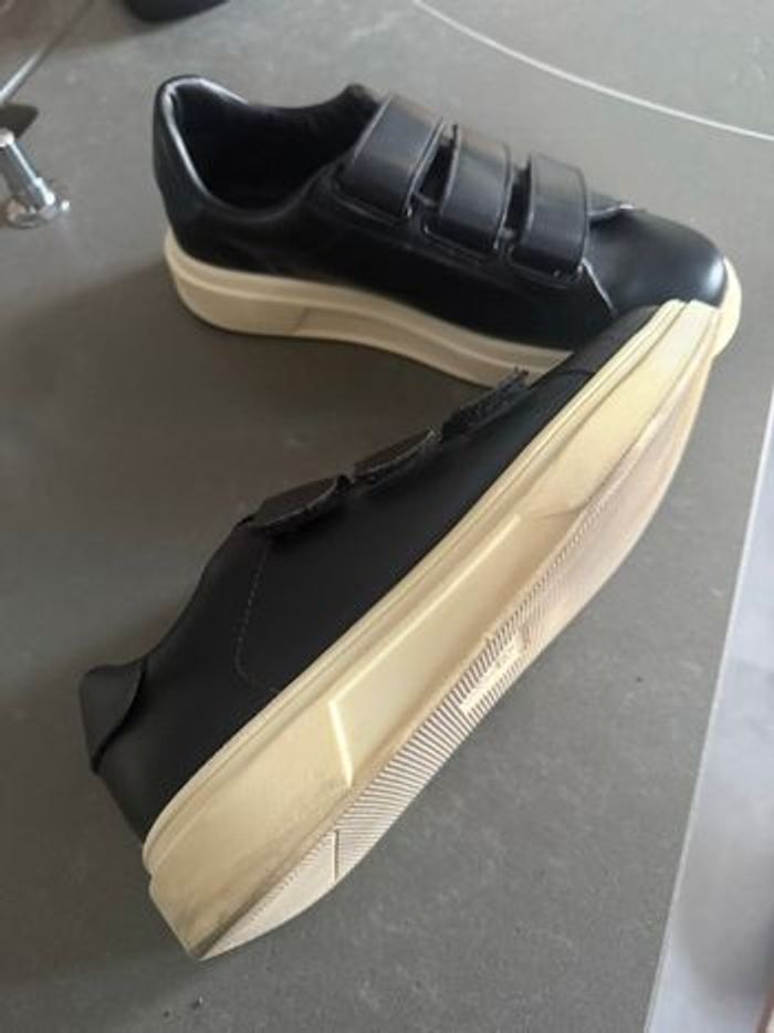 Chaussures Hommes à scratch Zara noir - photo numéro 4