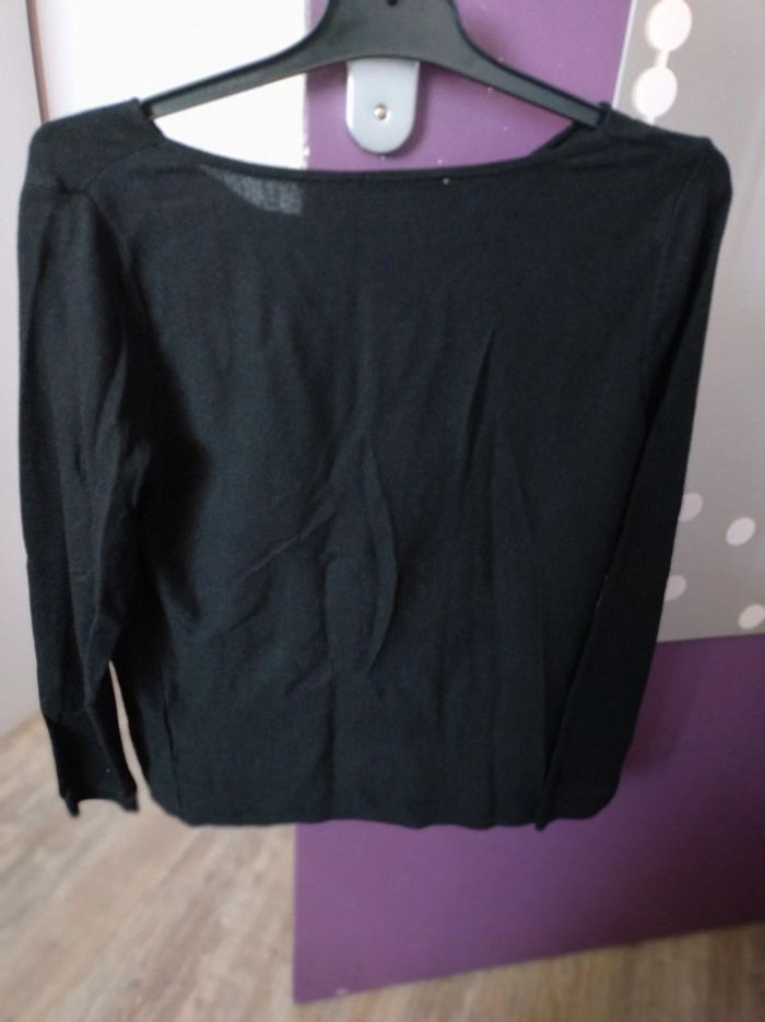 Haut noir camaïeu taille S - photo numéro 3