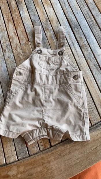 Salopette beige Kiabi - 3 mois