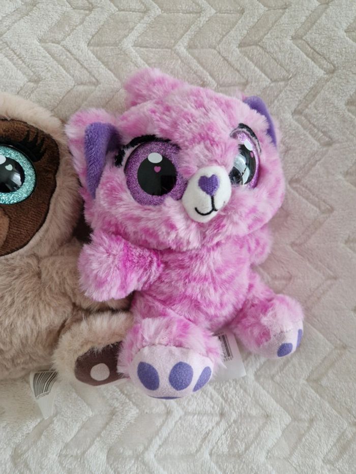 Lot peluches yeux brillants - photo numéro 3