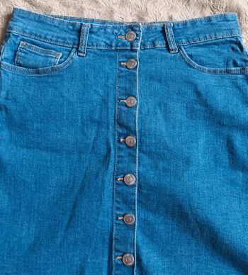 Jupe en Jean Femme Bleue Claire 💙🌾