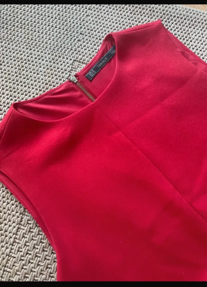 Robe courte rouge - photo numéro 2