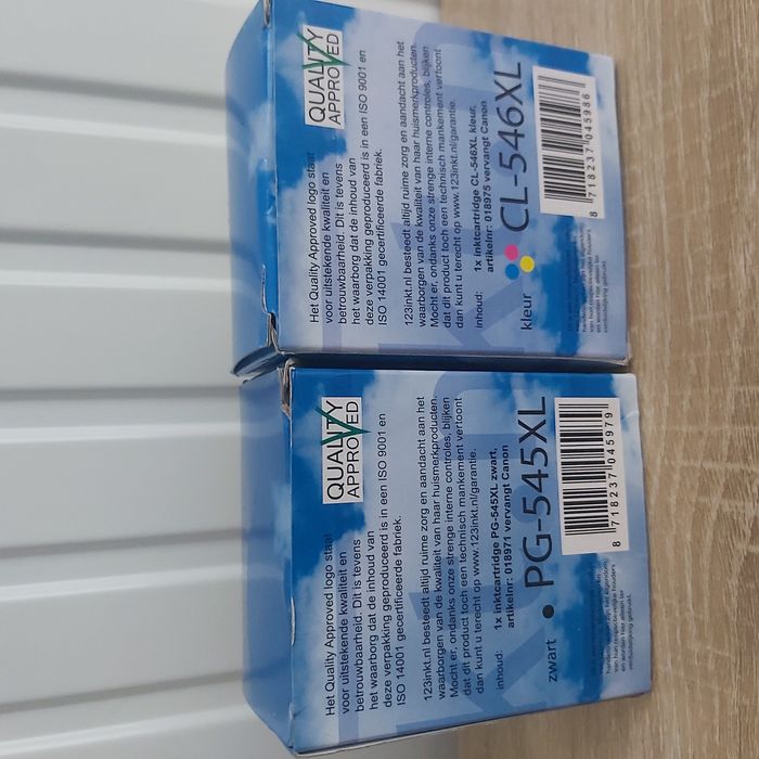 Lot de 2 cartouches d'encre Compatibles Canon 545 XL + 546 XL - Noire + Couleur- - photo numéro 3