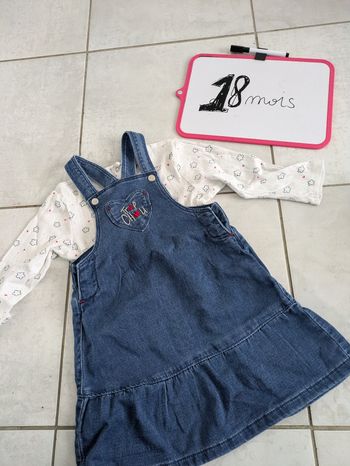 Robe jean 18 mois