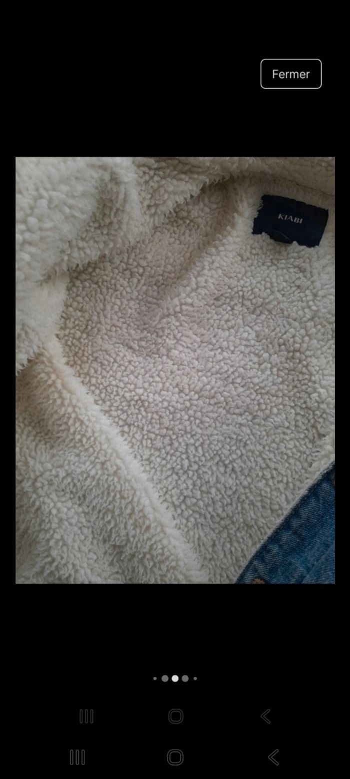 Veste en jean très chaude - photo numéro 2