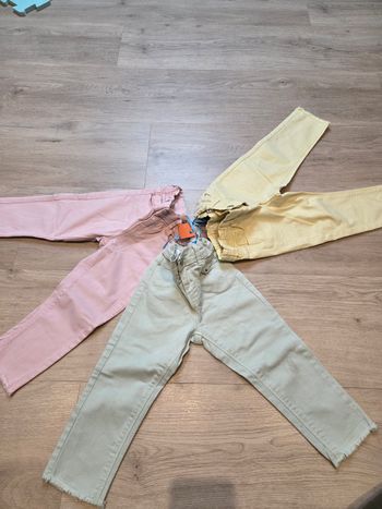 Lot pantacourt taché 5 ans